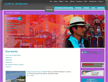 Tablet Screenshot of galerie-ambiente.de